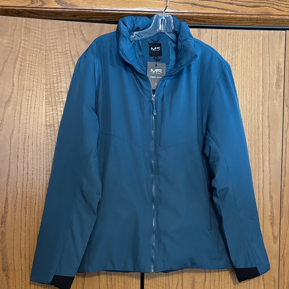 Men's Blue Puffer Jacket